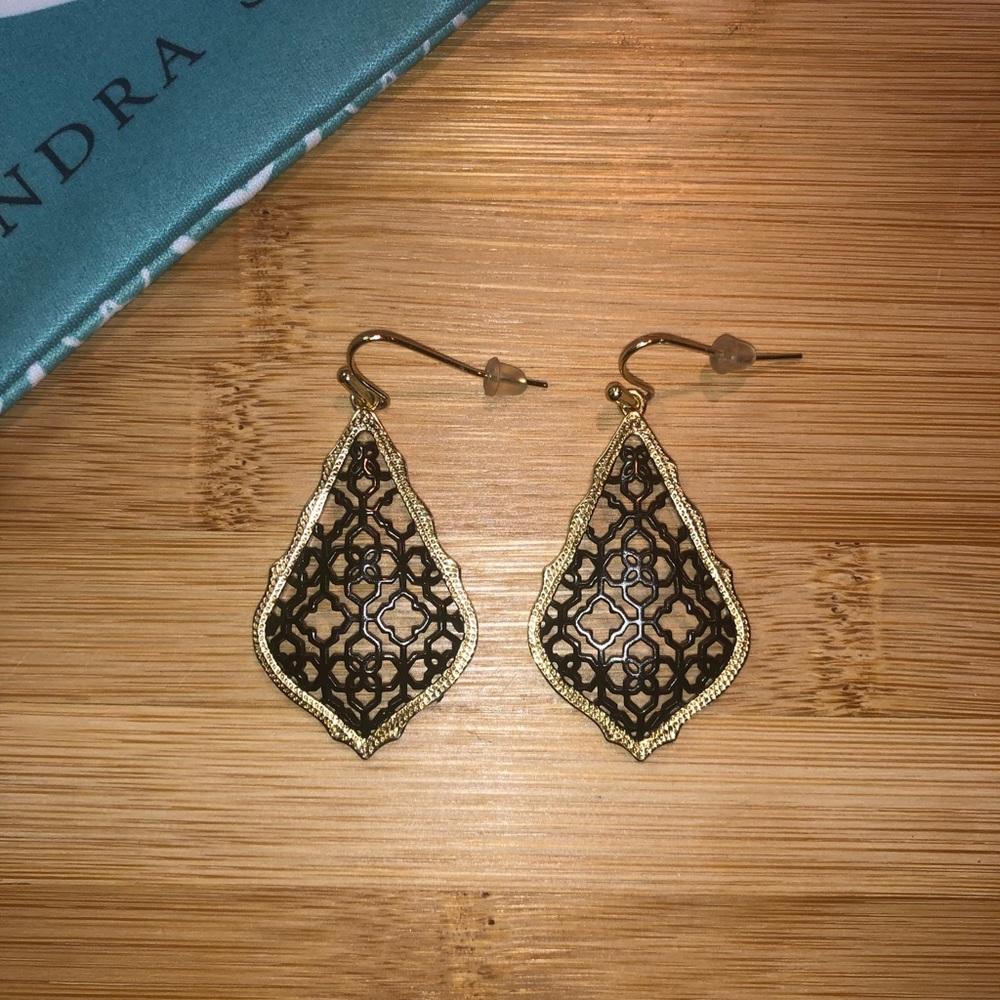 Kendra Scott filigree Addie earrings